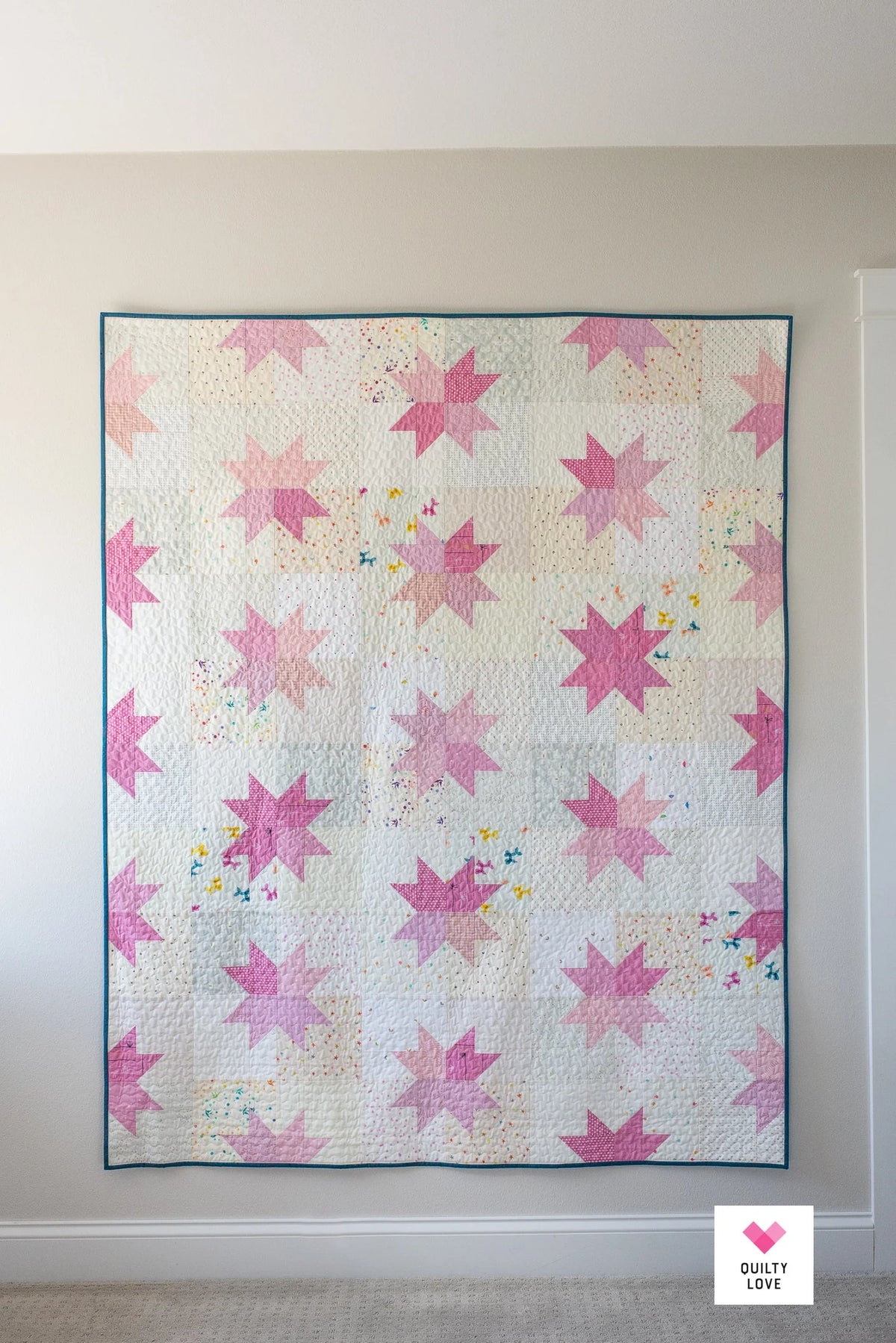 Star Pop 2 Quilt Pattern | Quilty Love | Paper Pattern